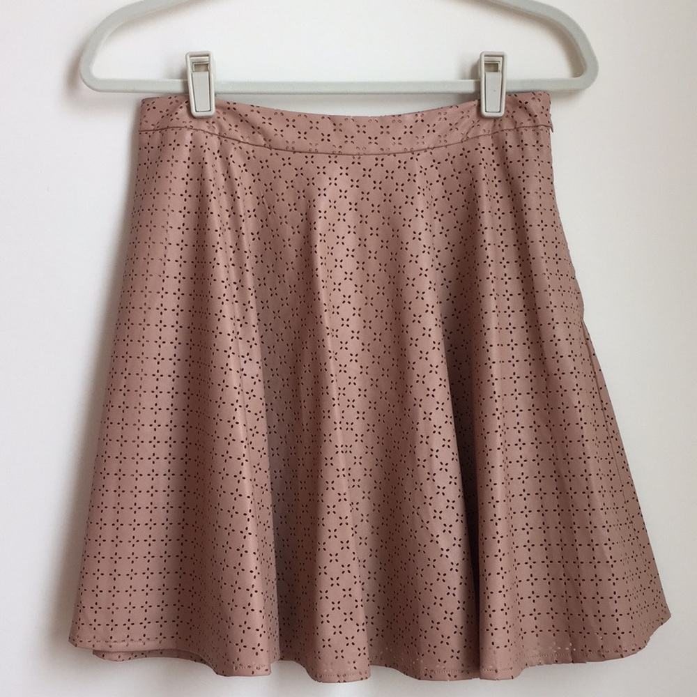 Anthropologie Sunday in Brooklyn Leather Skirt